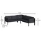 Flash Furniture Black Sectional with Storage & Charcoal Cushions GM-201108-SEC-CH-GG - alternate 5